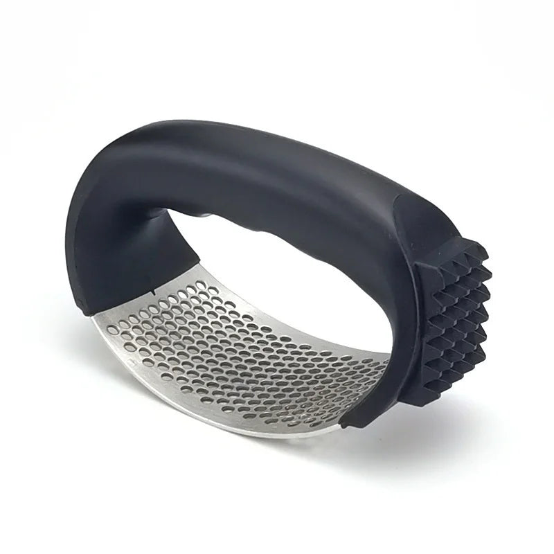 Kitchenova™ Professional Stainless Steel Garlic Press Rocker Set